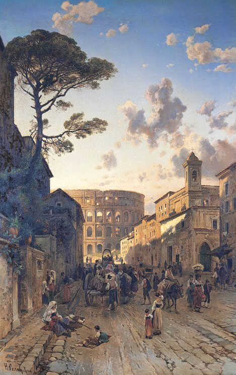 Hermann David Salomon Corrodi, Rue menant au Colisée
